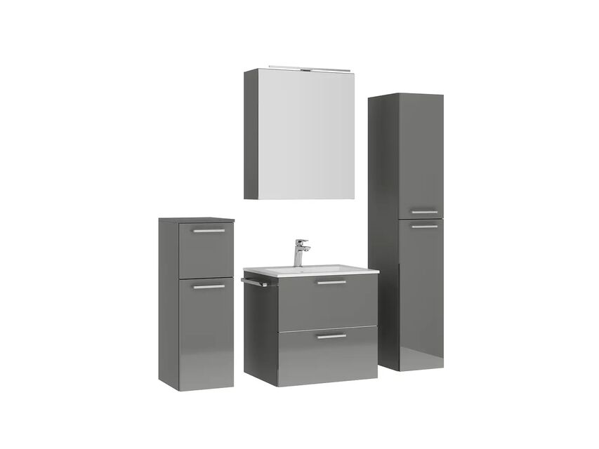 Keo Servantskap med overflatespeil og tilleggs-møbler 3