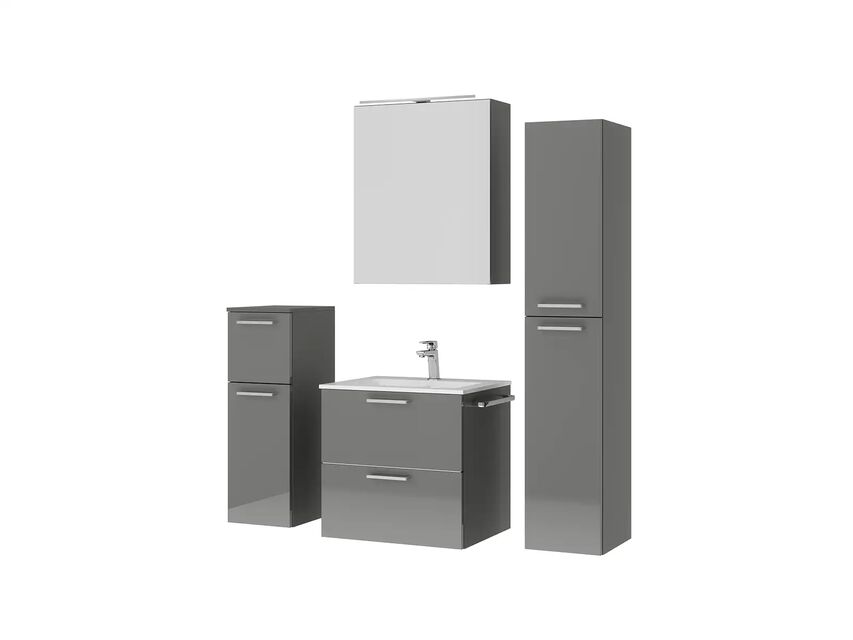 Keo Servantskap med overflatespeil og tilleggs-møbler 5