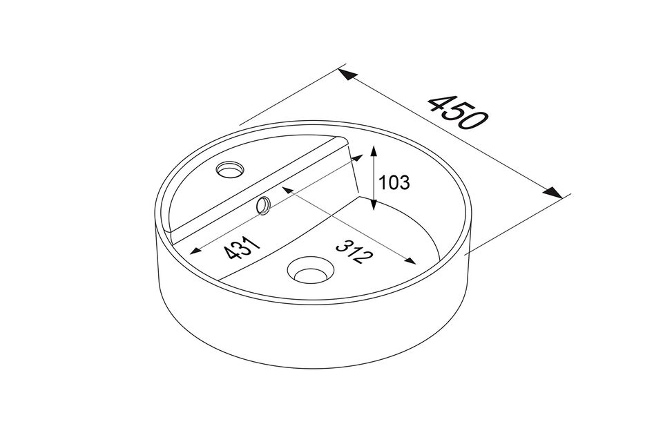 Keo Servantskap med overflatespeil og tilleggs-møbler 6