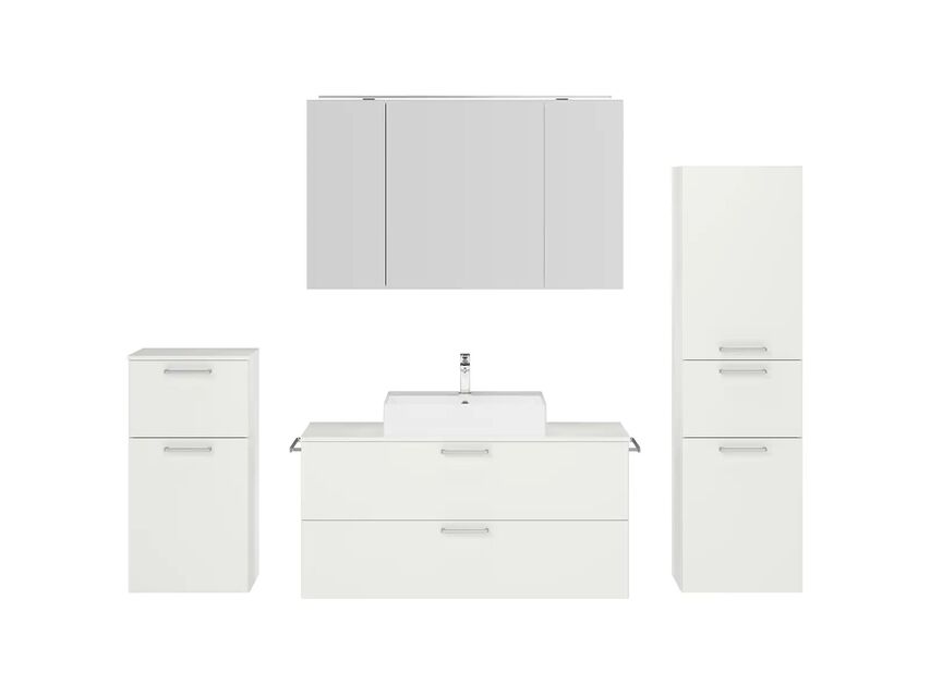 Keo Servantskap med overflatespeil og tilleggs-møbler 1